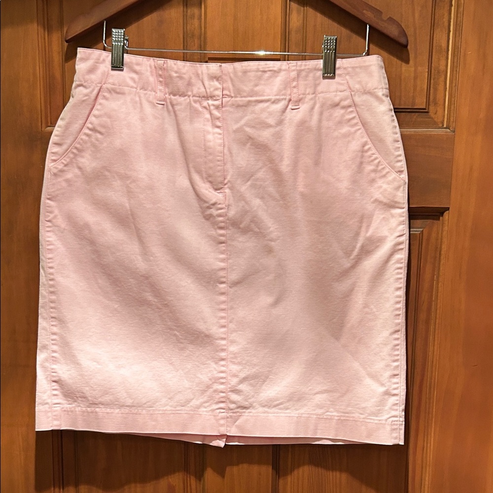 Brooks Brothers Light Pink Pencil Skirt
